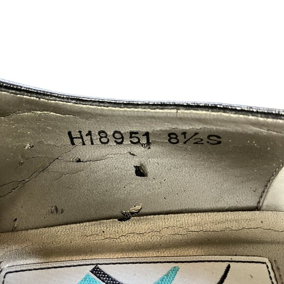 Ros Hommerson Hope Black Kid Leather Mary Jane Heels Size 8.5S Comes in Box - Picture 8 of 8